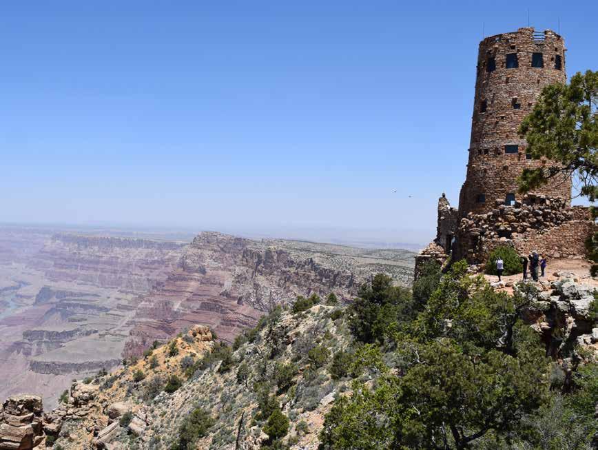 AIANTA Works: DESERT VIEW WATCHTOWER AT THE GRAND CANYON Tribal Highlight Pueblo of Acoma, New Mexico Through collaboration among the Grand Canyon Inter-tribal Advisory Council, the National Park