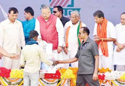 hief Minister Raman Singh Csaid on Friday that that actual development counts in any State when the poor get sufficient food, healthcare facility with self-respect and their children get education.