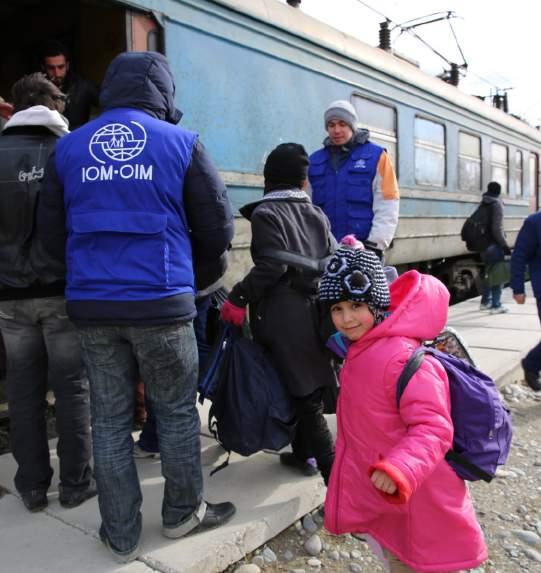Greece (continued) IOM is planning to deploy another legal team with translators to Lesvos Island by the end of the month to ensure that all newly arrived migrants and refugees are receiving the