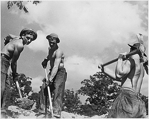 ALPHABET AGENCIES Civilian Conservation Corps (CCC): put young men to work Men ages 18-25 worked building