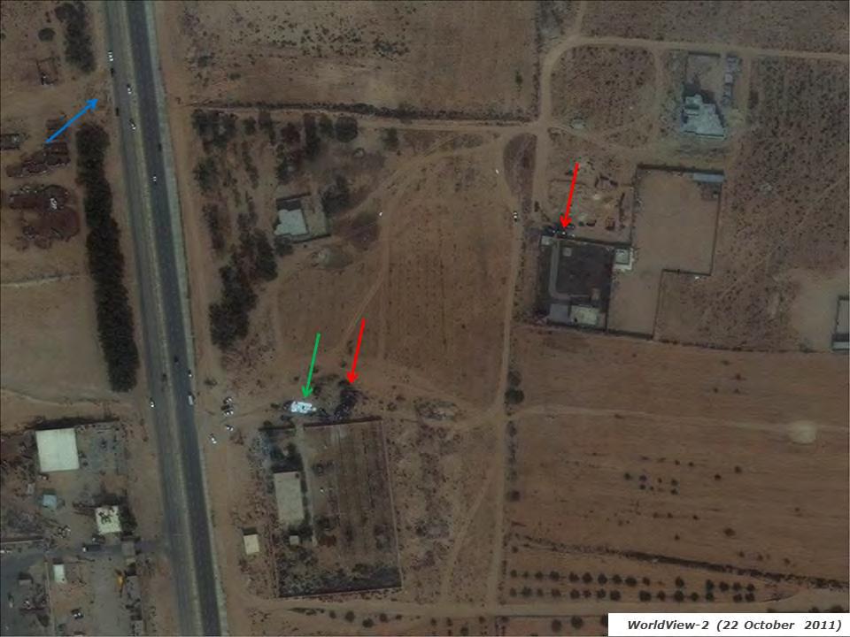Figure 11. Gadaffi capture area The area of Moammar Gadhafi s capture.
