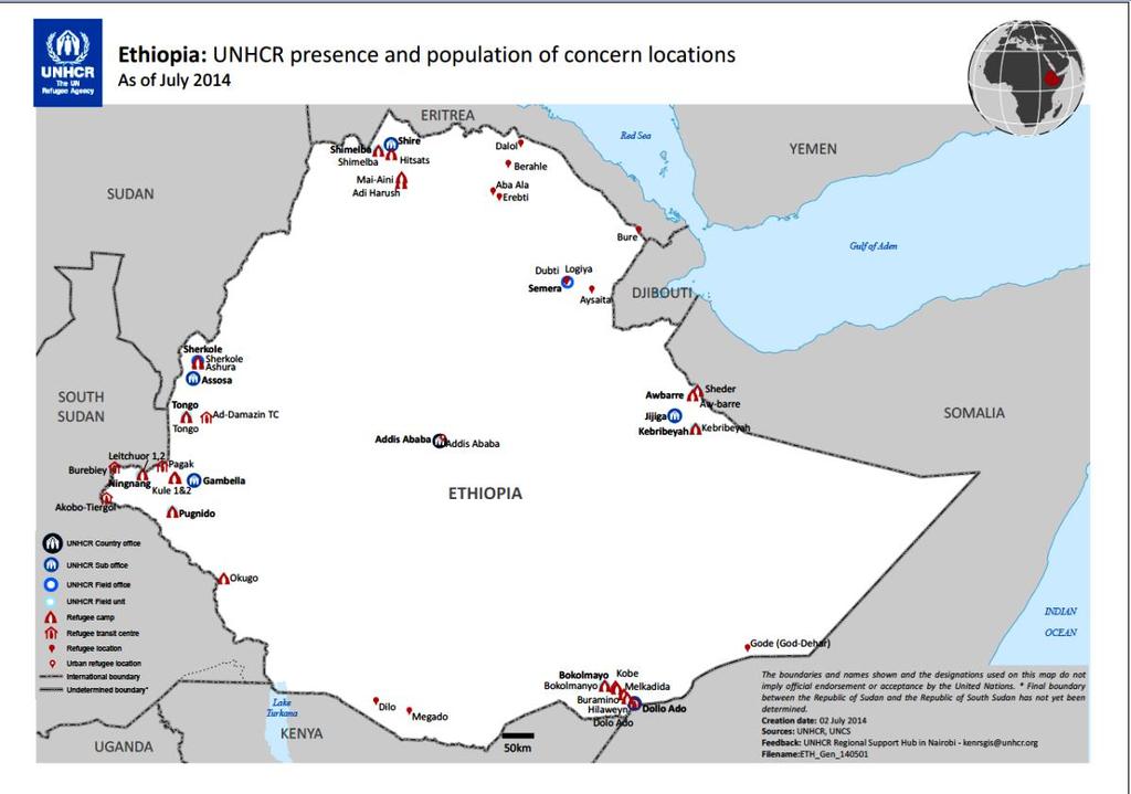 ANNEX 2 Map of Trafficking and Smuggling Routes for Eritrean Refugees