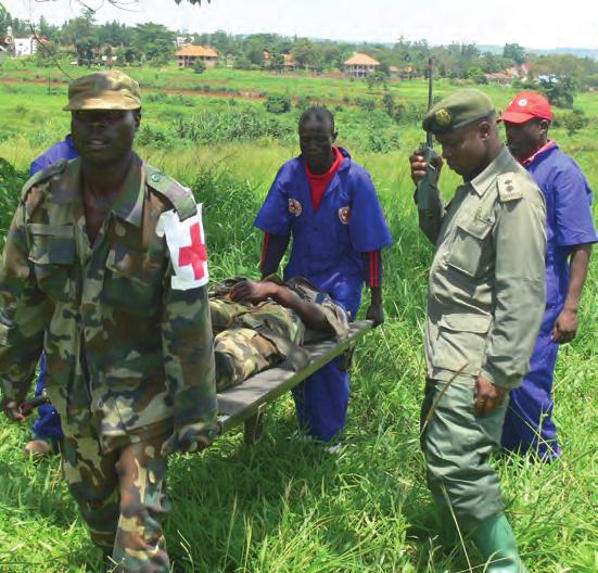 As part of the MoU implementation, the ICRC supported the UPDF to train its officers in IHL.