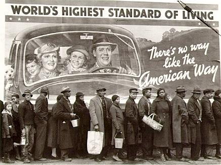 Great Depression America Image versus Reality: