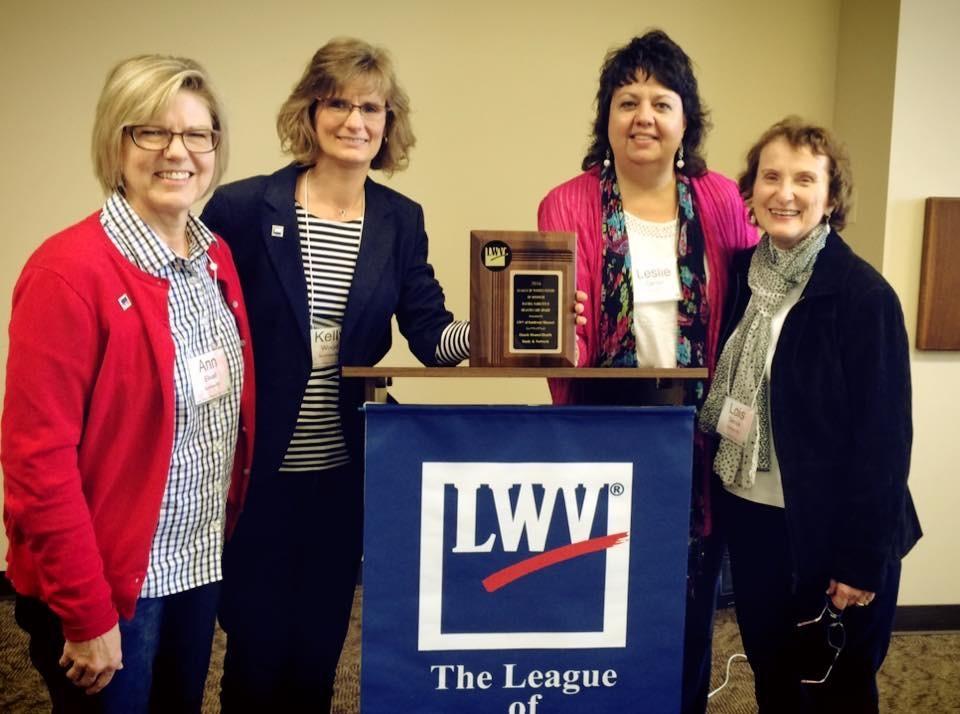 Missouri Voter Page 5 May/June 2016 Rachel Farr Fitch Health Care Award At the LWVMO Spring Conference in Columbia, the Rachel Farr Fitch Health Care Award was presented to the League of Women Voters