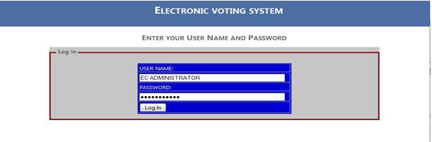 5. IMPLEMENTATION Fig.1 A design of the voting stages. 5.1 User Interface The user interface serves as a link between the user and the system.
