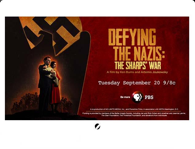 RATINGS Defying the Nazis: The Sharps War premiered on PBS stations on Tuesday, September 20, 2016. Overnights averaged a 1.