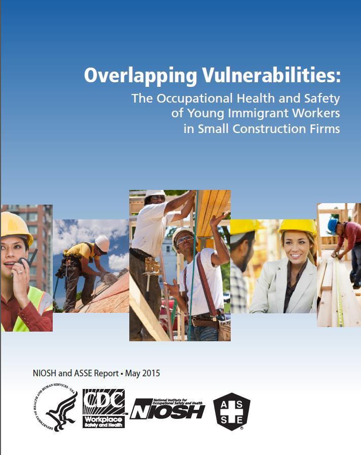 Overlapping Vulnerabilities Often there multiple characteristics that may compound to place workers at even