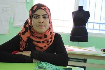 High school graduate Marah, 21, will be one of Hamda s students for the training. Marah has high hopes and expectations for her future. It is important [that] I plan my life and learn new skills.