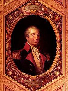 Henry Knox Born: July 25, 1750 Self-educated Book seller who liked to read about military subjects Present at Boston Massacre Joined Boston Grenadier Corps in 1772 Served at Bunker Hill Made Colonel