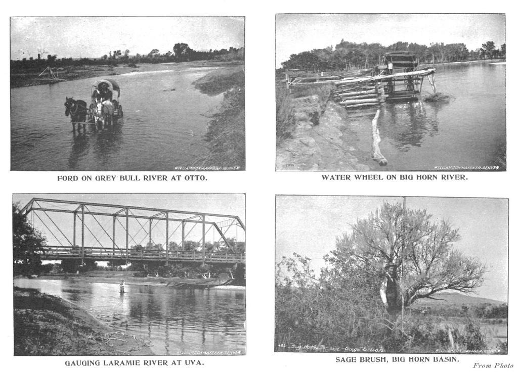 Photographs from the 1895-1896 edition of the Wyoming