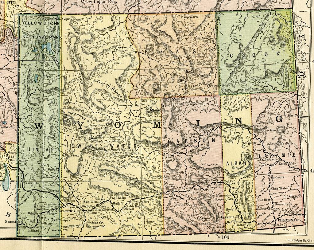 Wyoming Territory, about 1882.