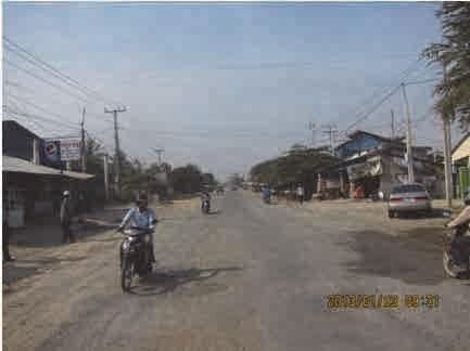 Source: JICA survey team 6 km (2 lanes + bike) x 2 64 km 1 lane x 2 50 km 1 lane x 2 within Phnom Penh and Takhmau City rehabilitated by ADB FS to upgrade into AC by Korea