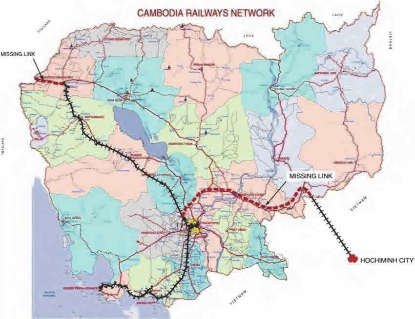 Source: Overview on Transport Infrastructure Sectors in Cambodia, 2012