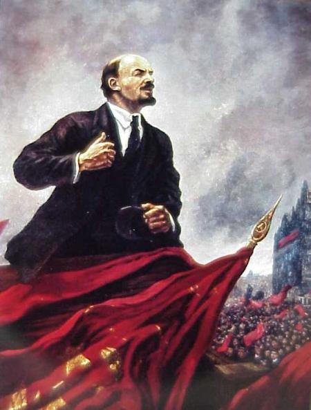 Vladimir Lenin returned to Russia & led the Bolsheviks in the Russian Revolution in November 1917