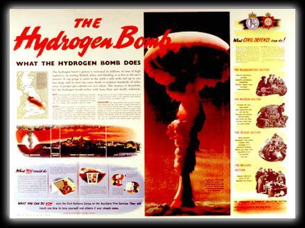 ARMS RACE The United States developed the Atomic Bomb during
