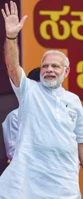 com } BJP, Cong go all guns blazing in K taka Modi to hold 15 more rallies, Rahul 16 in next 5 days; parties indulge in caste, communal slur DEEPAK K UPRETI n NEW DELHI n the slog over of the