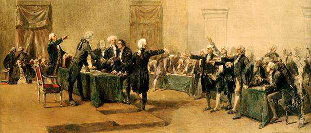 Signing the Declaration of Independence The