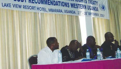 Uganda and the UN Treaty Bodies recommendations and concluding observations relating to ICERD, CEDAW and CRC.