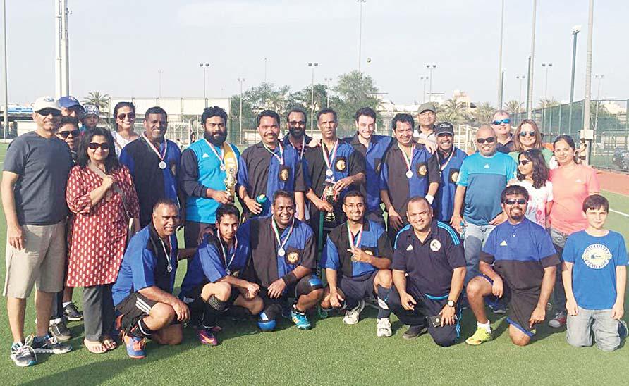 (KHK) Captained by Yousuf Waseem won the prestigious KEHA Trophy by defeating Kuwait Independent Hockey (KIH) Captained by Tony on penalty strokes with a margin of 3-2 when both teams were leveled at