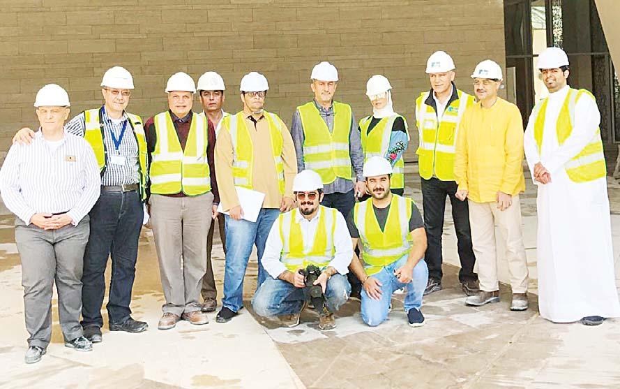 LOCAL 6 DIWANIYA A DIGEST OF PUBLIC OPINION KU photo A delegation of students from Media Department at the College of Arts in Kuwait University visited the site of Sabah Al-Salem University City as