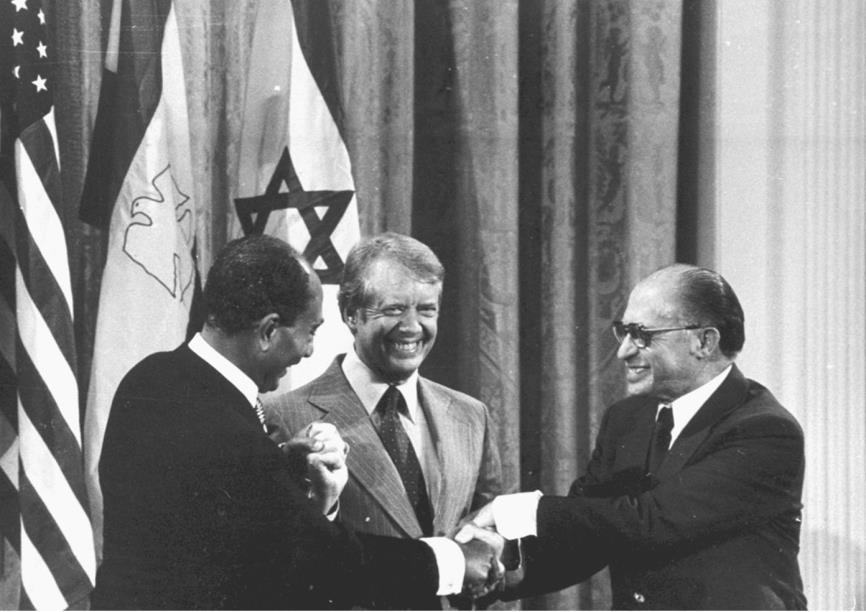 The Carter Presidency The Camp David Accords Carter would broker a peace treaty between Israel and Egypt