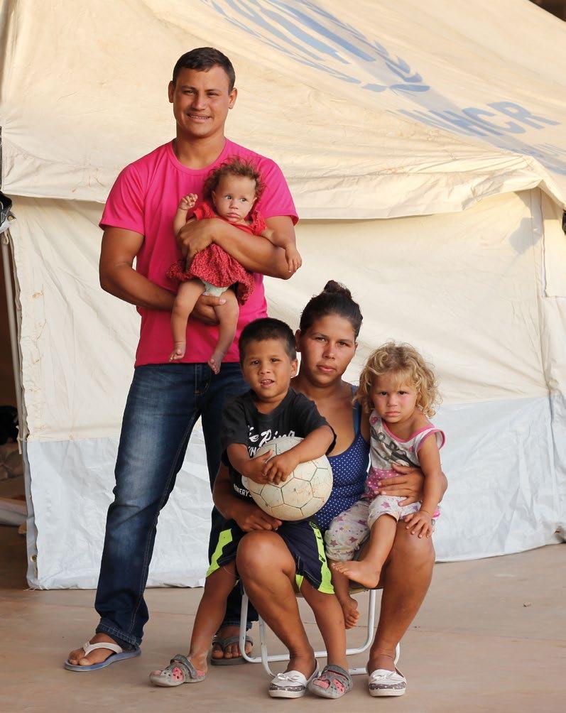 Chapter 5 Brazil. This Venezuelan family fled across the border to Boa Vista, Brazil.