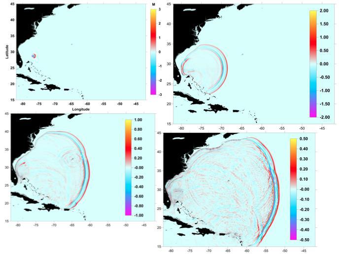 CARIBE WAVE/LANTEX 2015 Forecasted Tsunami Wave Amplitudes Figure B.