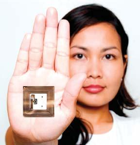 RFID IN ID CARDS Could enable the remote identification, tracking and stalking of RFID-equipped cardholders. DON T CHIP MY RIGHTS AWAY What Is RFID?