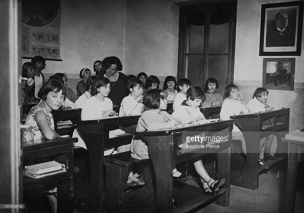 POLICIES FOR CHILDREN Mussolini In Italy the individual is subordinate to the state Education Pictures of Mussolini were