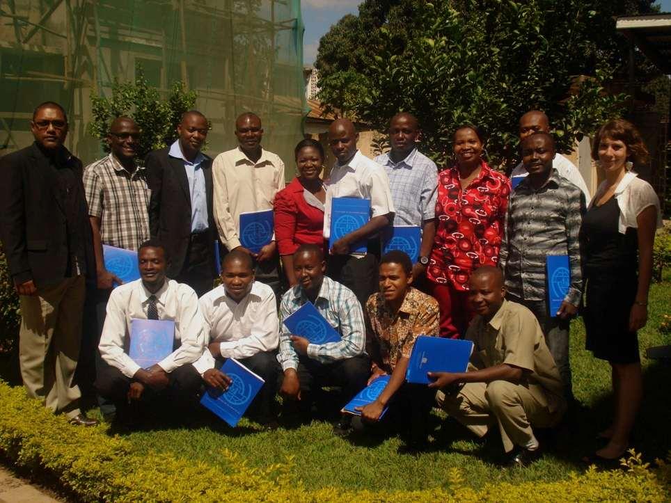 J. AFRICAN CAPACITY BUILDING CENTRE (ACBC) (3) By mid-september 2012: Total number of trainees: