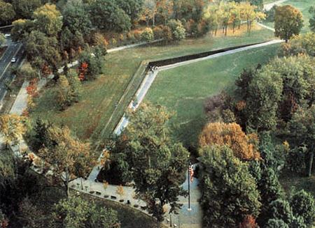 The Vietnam War Memorial in Washington, DC Over 58,000 American soldiers