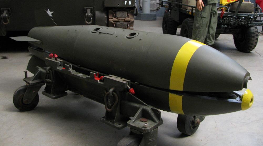 Fragmentation Bombs {aka cluster bombs} - - are
