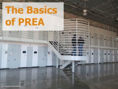Slide 8: The Basics of PREA The Prison Rape Elimination Act, or PREA, was passed in 2003 after years of hard work by advocates and survivors.