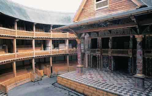 The Globe Theatre In ancient Greece and Rome, plays were staged in large open-air arenas. By the time of Elizabethan England, however, special buildings theaters were constructed for plays.