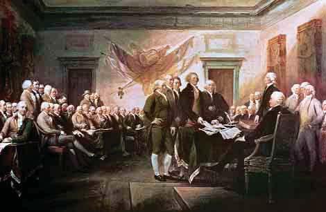 1763 Global Events The Treaty of Paris leaves the British in control of North America. 1789 Politics The U.S. Constitution is ratified.