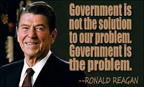 New Deal In order to counter the power in the federal government, Reagan worked to combat unions, reduce taxes,