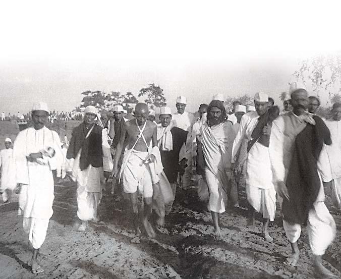 356 Fig. 13.6 On the Dandi March, March 1930 THEMES IN INDIAN HISTORY PART III together, which is not impossible.
