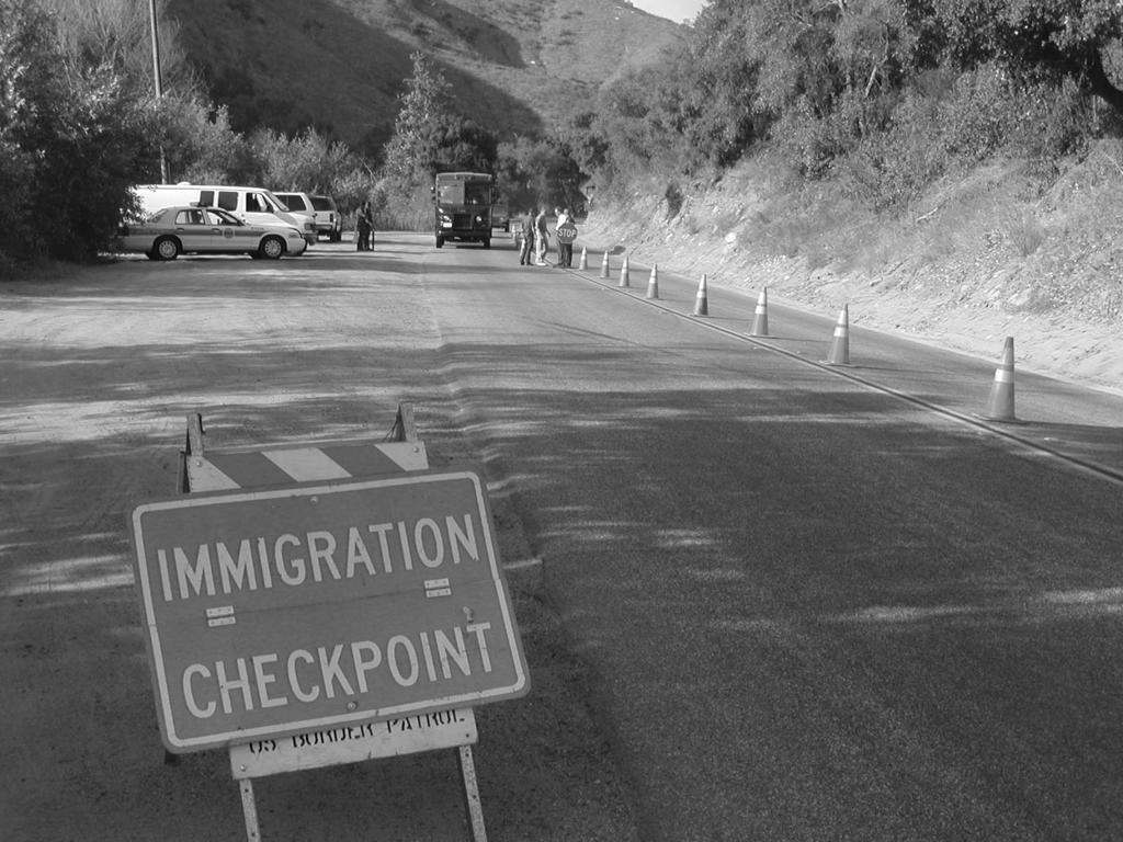 Figure 7: Tactical Checkpoint at Sandia Creek Road, near Temecula, California Source: GAO.