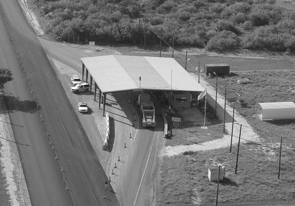 Appendix IV: Laredo Sector Profile Figure 20: Aerial View of Highway 359 Checkpoint, Texas Source: Border Patrol.