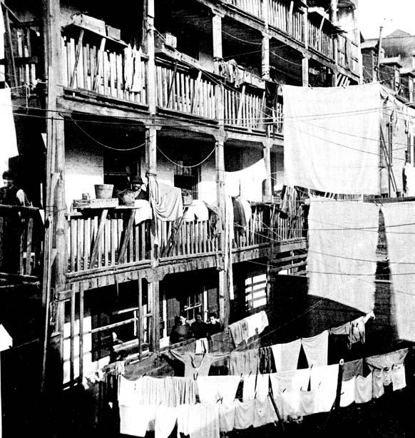 Document 4a Document 4b An Old Rear-Tenement In Roosevelt Street... It is ten years and over, now, since that line [between rich and poor] divided New York s population evenly.