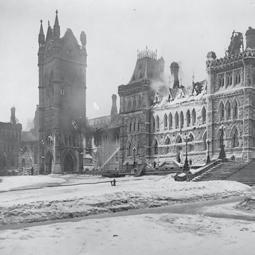 It gets four Senate seats, taking two seats each from Nova Scotia and New Brunswick. 1916 Fire lays waste to the Senate Chamber and to most of Centre Block on the night of February 3.