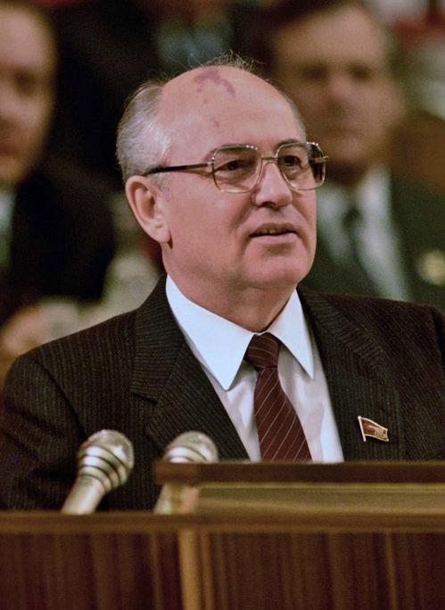 Mikhail Gorbachev Soviet Union leader from