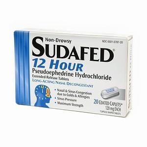 Issues in the Tennessee Legislature Some over-the-counter cold medicines, such as Sudafed, contain an ingredient called pseudoephedrine that is used to make the illegal drug called meth.