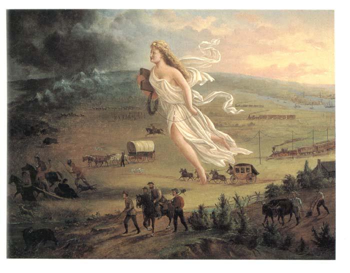 Manifest Destiny Remember that the United States was very much concerned with