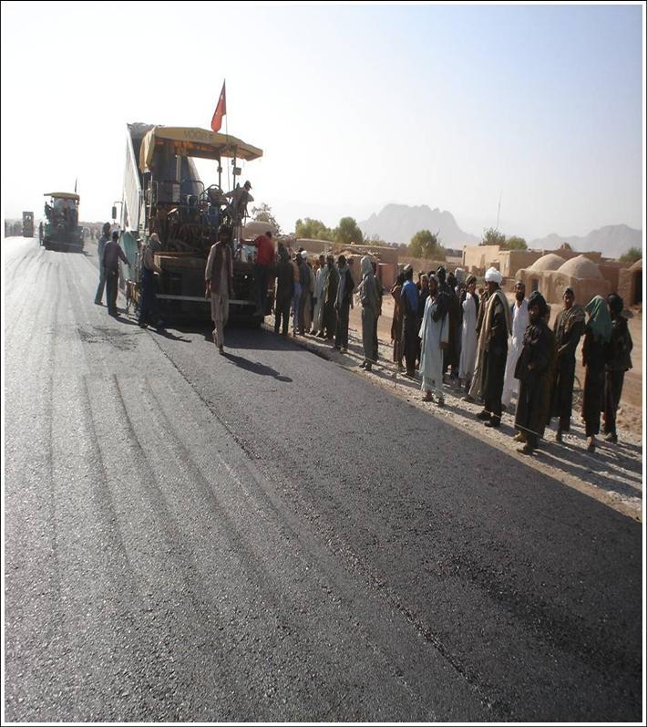 Roads: Overview Road construction and rehabilitation is one of the key USG priorities in Afghanistan.