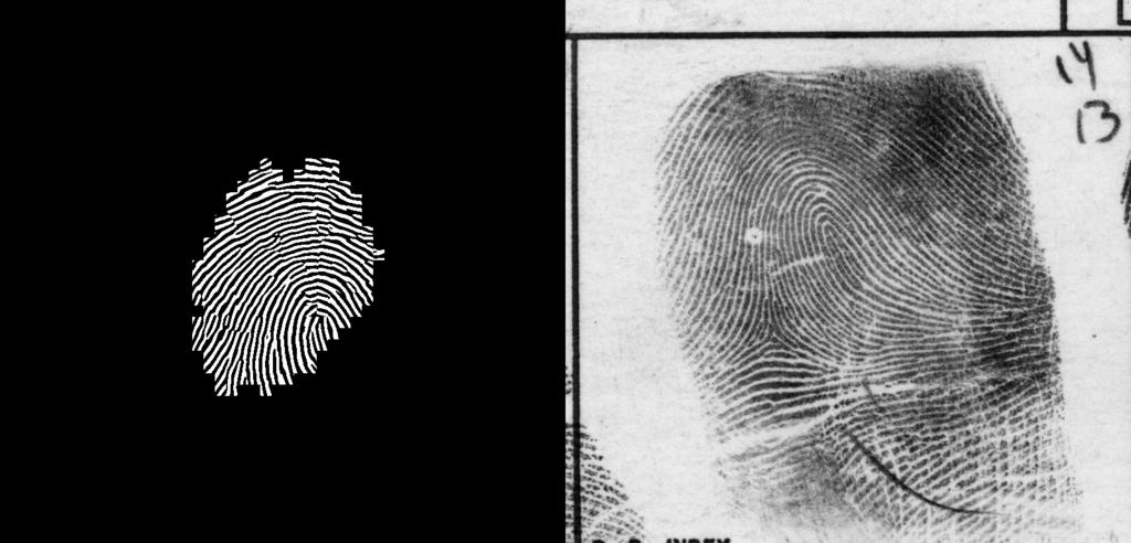 Latent Fingerprint Enhancement Latent Mated Rolled # Matched