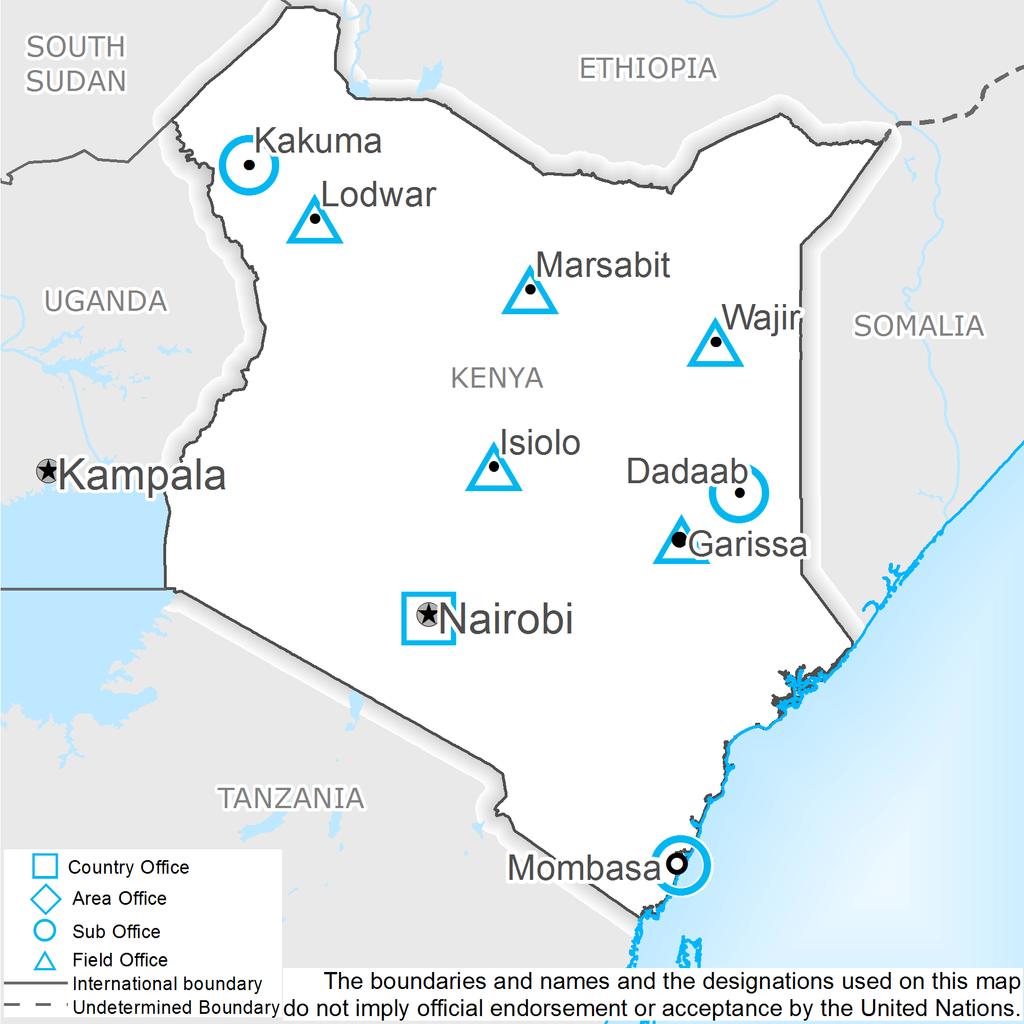 Country Context and WFP Objectives Country Context Kenya has diverse natural resources with highly varied terrain and topography: the highlands comprise some of the most productive farming areas