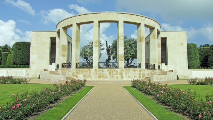 See the Normandy American Cemetery and Memorial