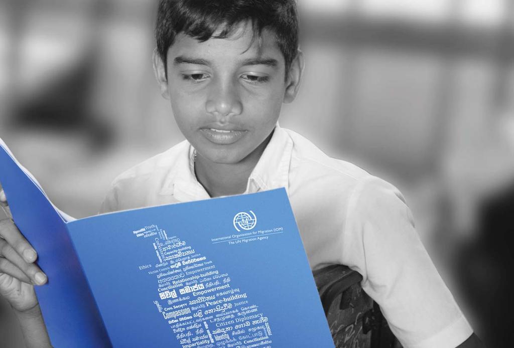 Cover photo of IOM Sri Lanka s social cohesion and reconciliation strategy.